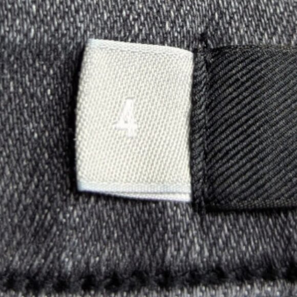 Kut From the Kloth High Rise Connie Fab AB Ankle Skinny Dark Gray Jeans Size 4 - Picture 4 of 16